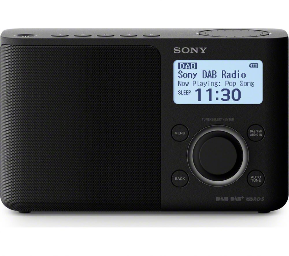 SONY XDR-S61D Portable DAB+/FM Radio - Black