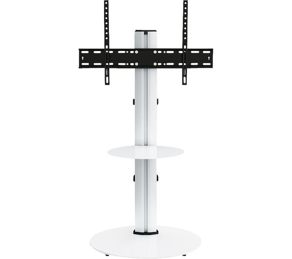 Avf Eno Fsl600ensw 600 Mm Tv Stand With Bracket Silver White