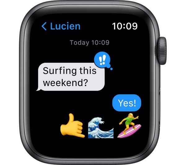 Space grey best sale aluminium apple watch