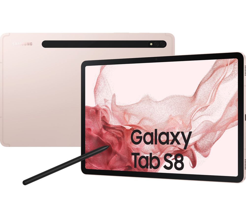 Galaxy Tab S8 11" Tablet - 128 GB, Pink Gold