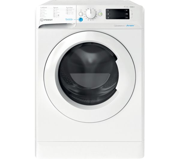 Indesit Bde 96436x W Uk N 9 Kg Washer Dryer White