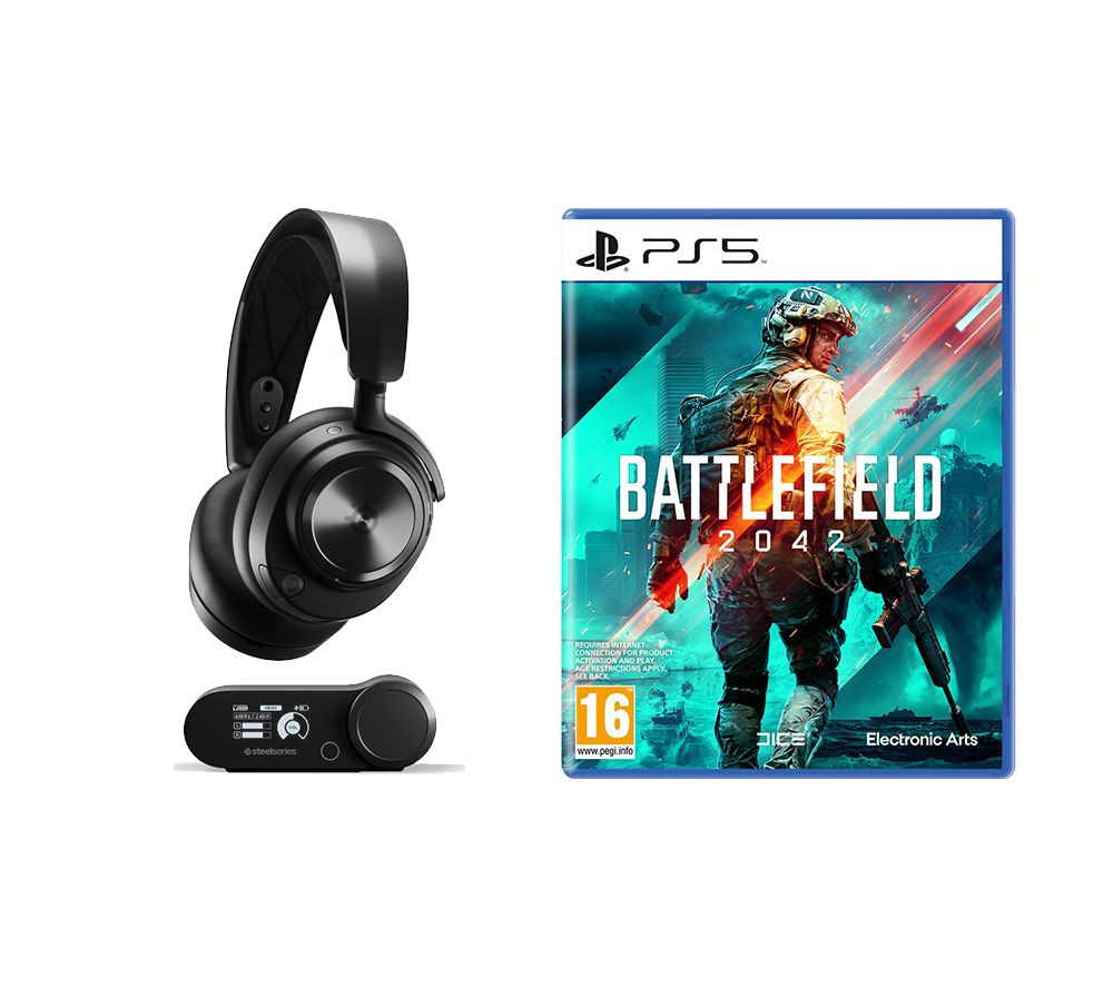 Arctis Nova Pro Gaming Headset & Battlefield 2042 Bundle - PS5