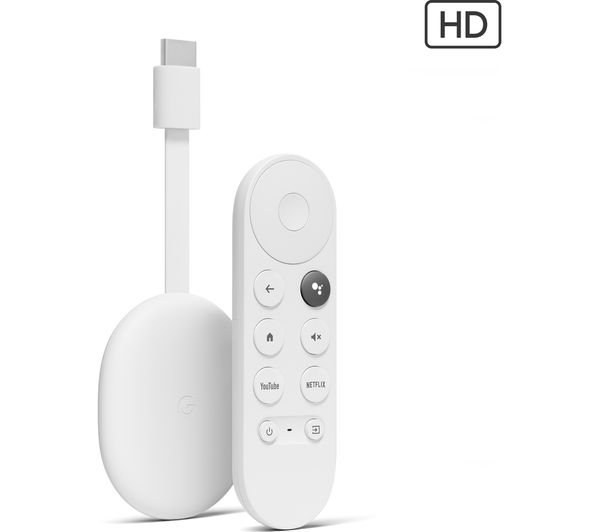 Image of GOOGLE Chromecast HD with Google TV - Snow