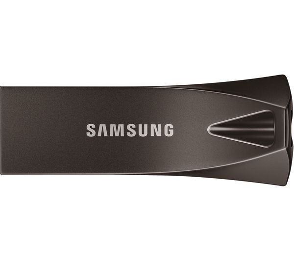 Image of SAMSUNG Bar Plus USB 3.1 Memory Stick - 64 GB, Titan Grey