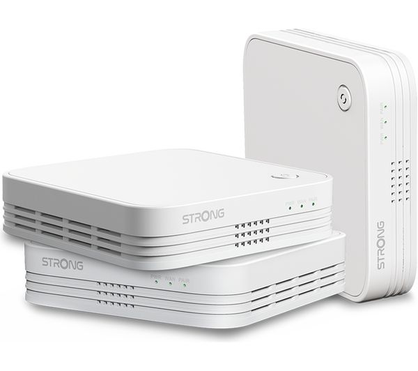 Image of STRONG ATRIA Mesh Kit 1200 UK Whole Home WiFi System - Triple Pack