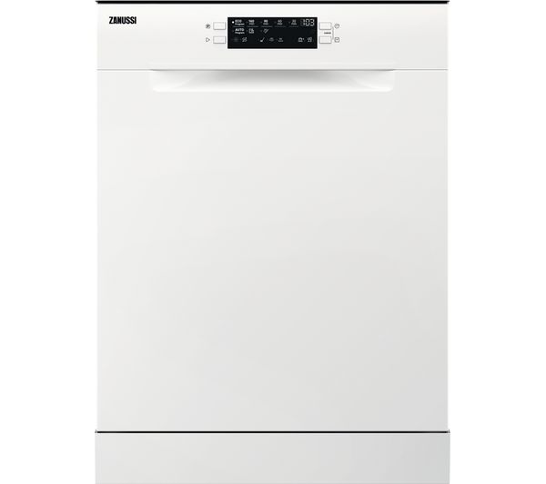 Zanussi Orbitclean Zdfn662w1 Full Size Dishwasher White