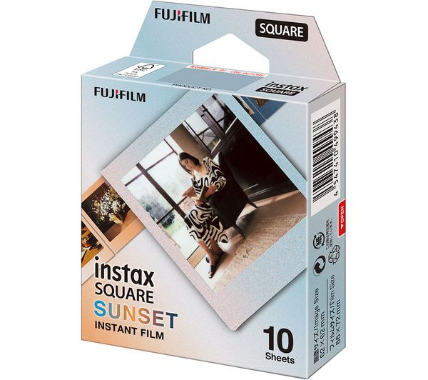 Image of INSTAX Square Sunset Frame Film - 10 Shot Pack