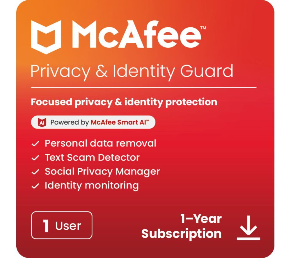 Privacy & Identity Guard - 1 year for 1 user (download)