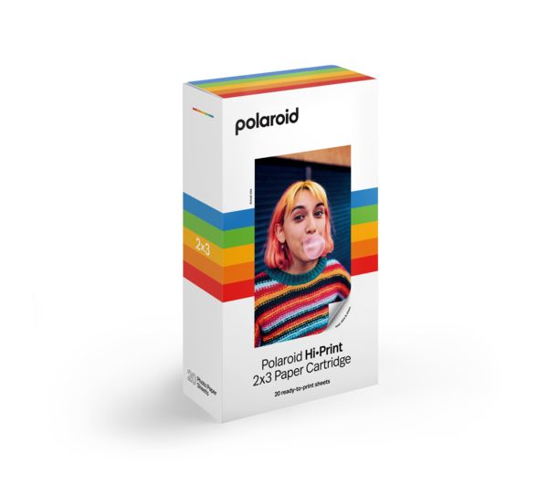 Image of POLAROID Hi-Print 2x3 Photo Paper Cartridge - 20 Sheets