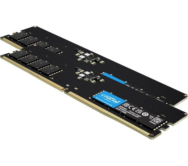 Crucial 16 Gb 5600 Mhz Ddr5 Memory Kit 8 Gb X 2