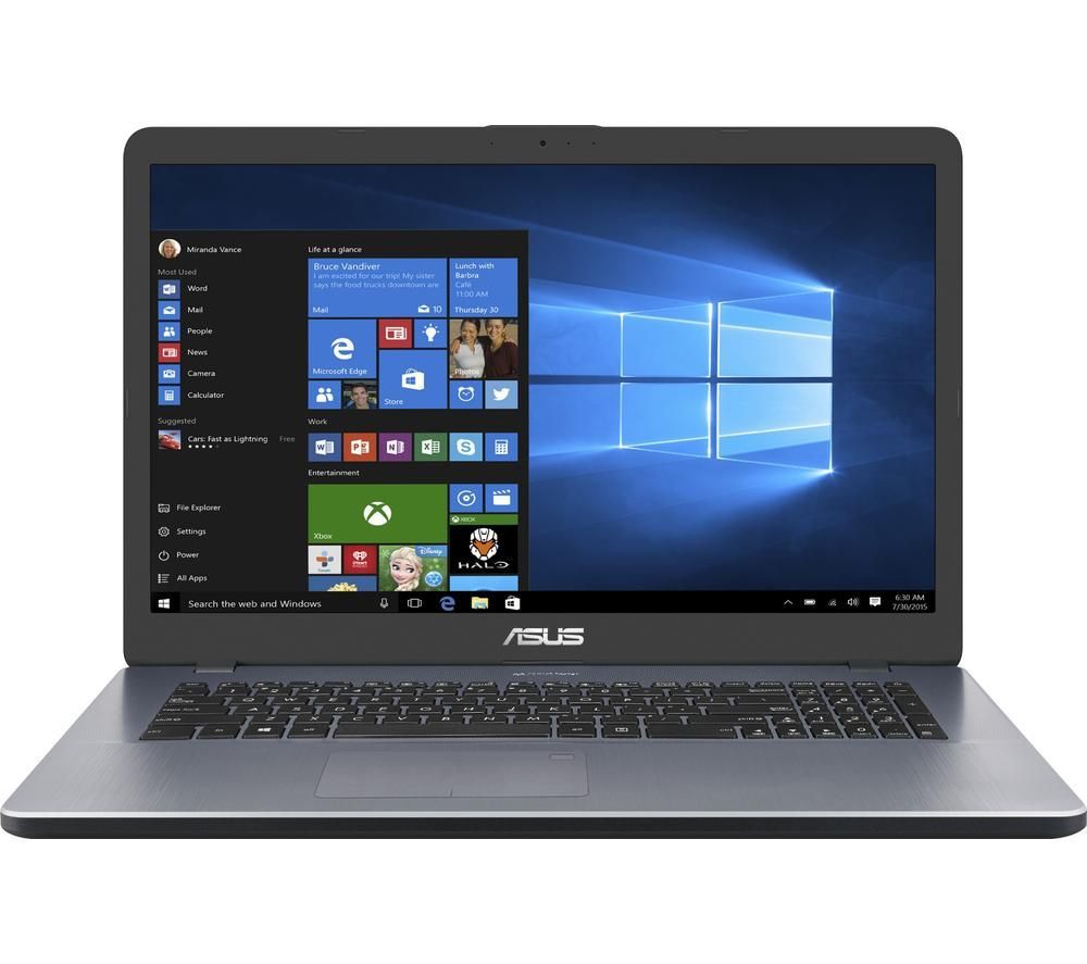 Vivobook 17 X705MA 17" Laptop - Intel® Celeron™, 256 GB SSD, Grey