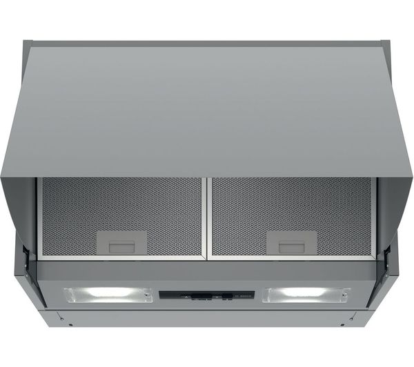 Image of BOSCH Series 2 DEM66AC00B Integrated Cooker Hood - Silver