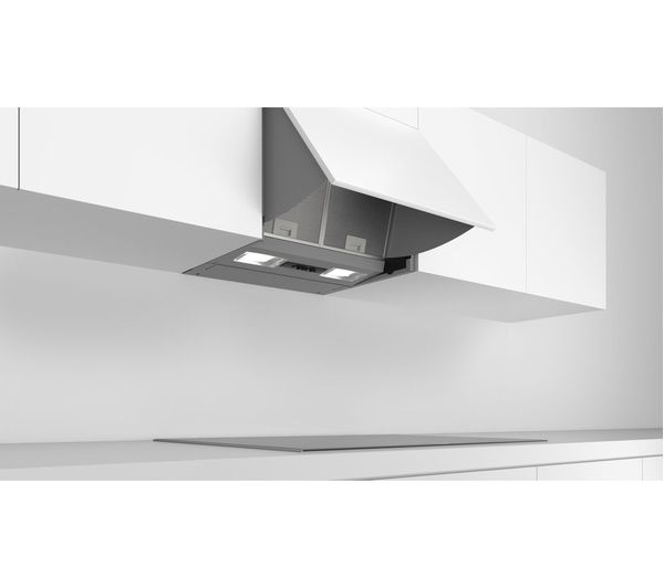 BOSCH Series 2 DEM66AC00B Integrated Cooker Hood Silver DEM66AC00B Currys Business