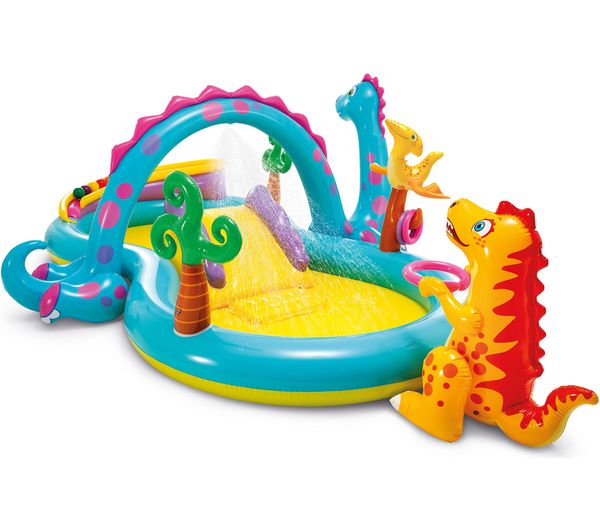 Intex Dinoland Inflatable Play Center With Slide