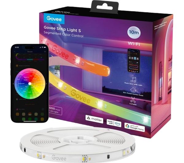 Govee H612c Rgbic Smart Indoor Led Lightstrip 10 M