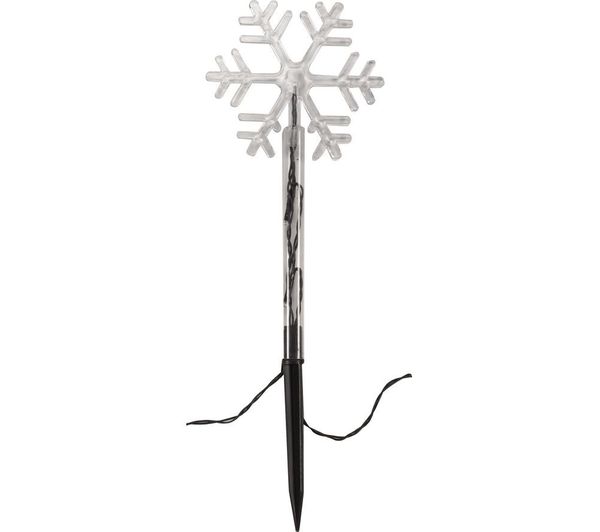 Smart Garden Snow Decor Stake Lights Set Of 8