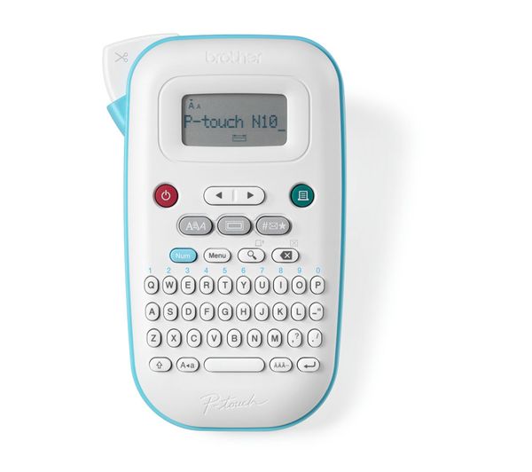 Brother Pt N10 Label Maker White Blue