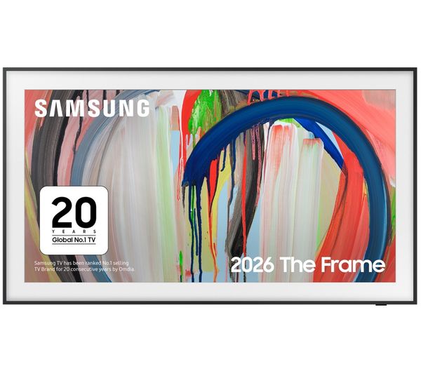 An image of SAMSUNG The Frame (2026) 55" QLED 4K Art Mode Smart AI TV with Slim Fit Wall Mount - QE55LS03H
