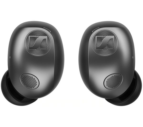 An image of SENNHEISER Momentum True Wireless 5 Noise-Cancelling Sports Earbuds - Graphite