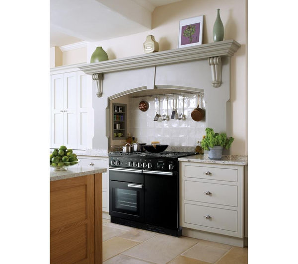 Buy RANGEMASTER Professional+ Dual Fuel Range Cooker Black & Chrome