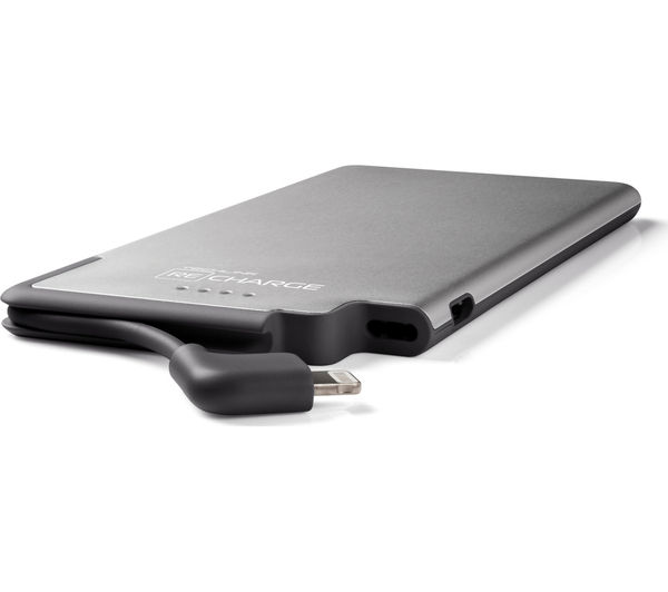 Techppick Power Bank TECHLINK Recharge Ultrathin 3000 Portable Power Bank - Grey & Black ...
