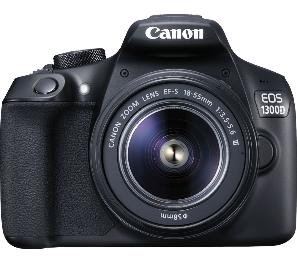 Buy CANON EOS 1300D DSLR Camera With EF-S 18-55 Mm F/3.5-5.6 III Lens ...