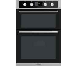 HOTPOINT Class 2 DD2 844 C IX Electric Double Oven - Stainless Steel & Black