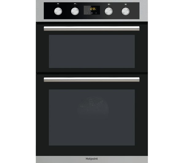 Hotpoint Class 2 Dd2 844 C Ix Electric Double Oven Stainless Steel Black