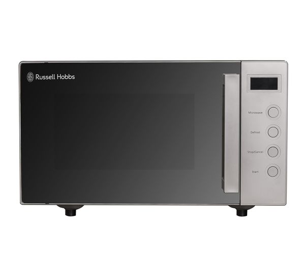 RUSSELL HOBBS RHEM1901S Solo Microwave - Silver, Silver