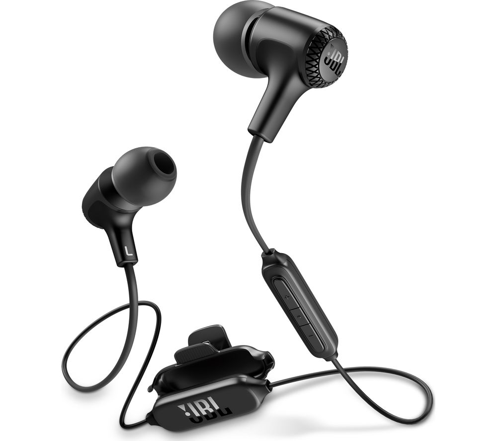 JBL E25BT Wireless Bluetooth Headphones - Black, Black