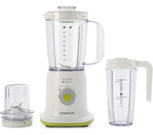 KENWOOD Blend Xtract 3 in 1 BL237 Blender - White, White