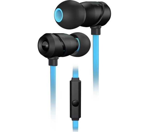 ROCCAT Aluma 2.0 Gaming Headphones - Black & Blue, Black