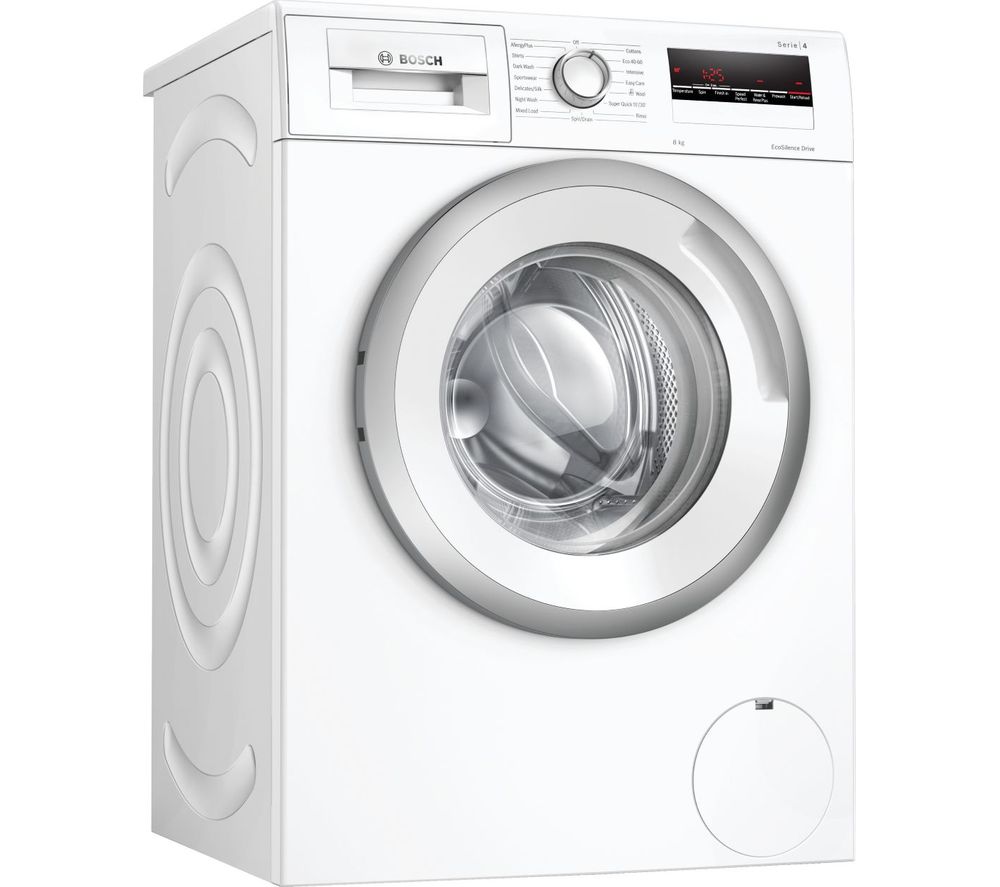 BOSCH Serie 4 WAN24109GB 8 kg 1200 Spin Washing Machine - White, White