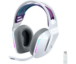 G733 LIGHTSPEED Wireless Gaming Headset - White