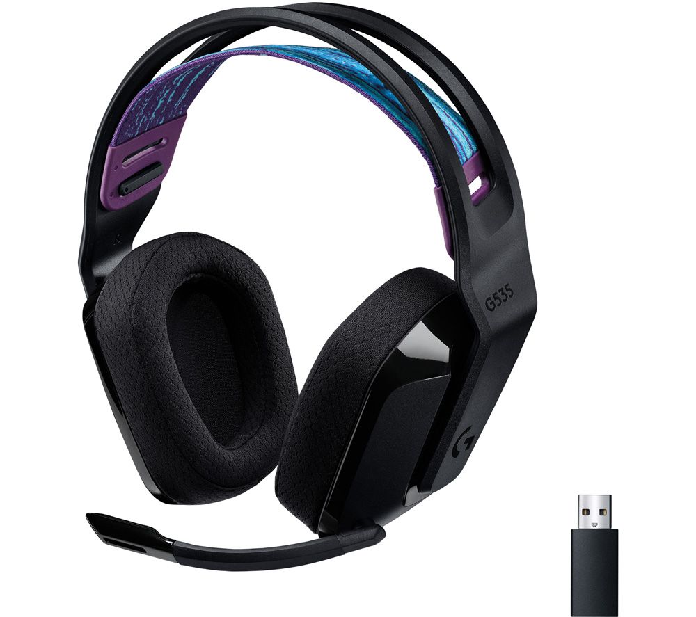 G535 LIGHTSPEED Wireless Gaming Headset - Black