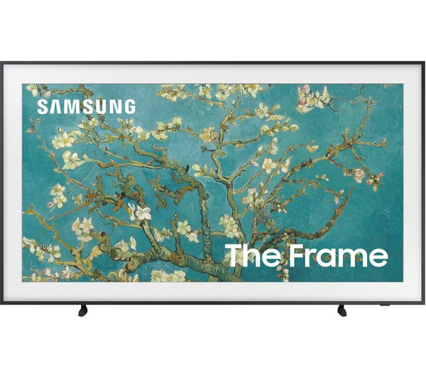 Image of 75" SAMSUNG The Frame Art Mode QE75LS03BGUXXU Smart 4K Ultra HD HDR QLED TV with Bixby & Alexa, Black