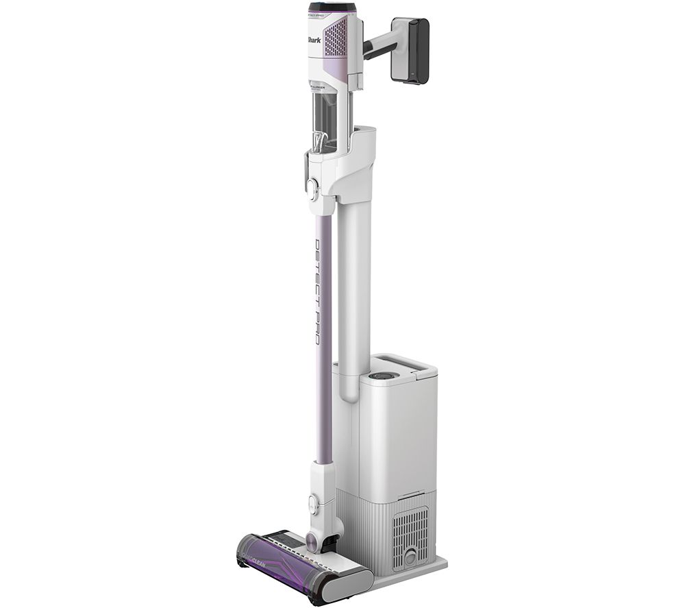 Detect Pro with Auto-Empty System IW3510UK Cordless Vacuum Cleaner - White & Purple