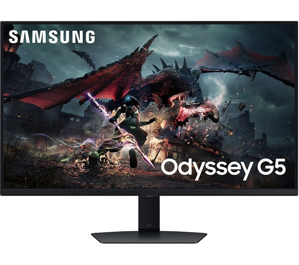 Odyssey G5 LS32DG502EUXXU Quad HD 32 IPS LCD Gaming Monitor - Black