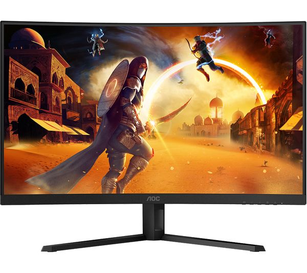AOC CQ32G4VE Quad HD 32" Curved VA LCD Gaming Monitor - Black