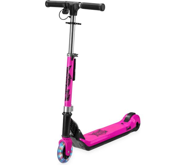 XOOTZ Elements Electric Folding Kids Scooter - Pink