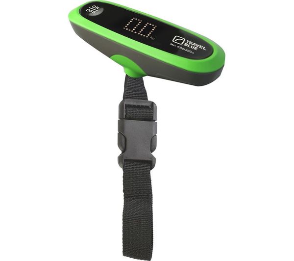 Travel Blue Digital Luggage Scale Fushia Green