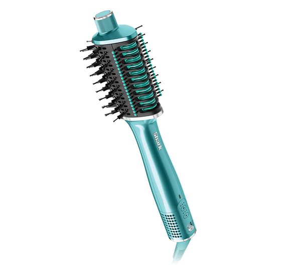 An image of SHARK Glossi HT302UKTL 2-in-1 Hot Brush and Air Glosser - Juniper