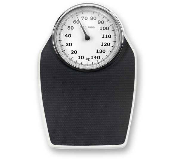 MEDISANA PSD Analog Bathroom Scale - Black