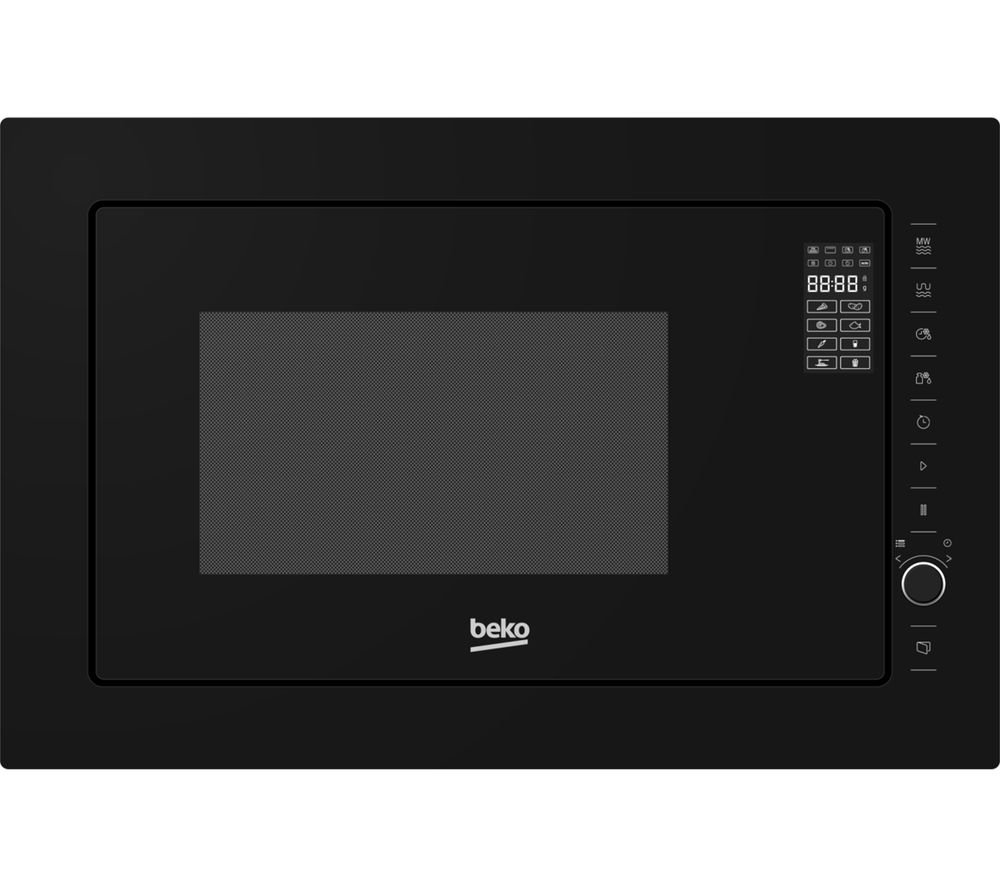 BEKO Select MGB25333BG Built-in Microwave with Grill - Black, Black