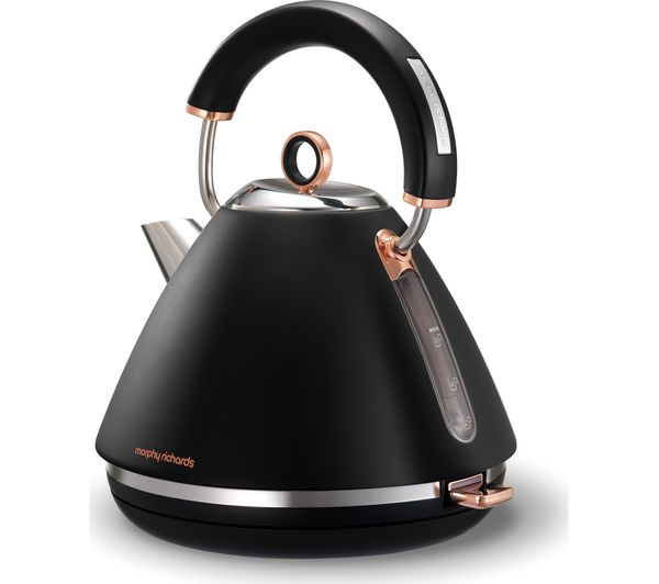 MORPHY RICHARDS Accents 102104 Traditional Kettle Black & Rose Gold