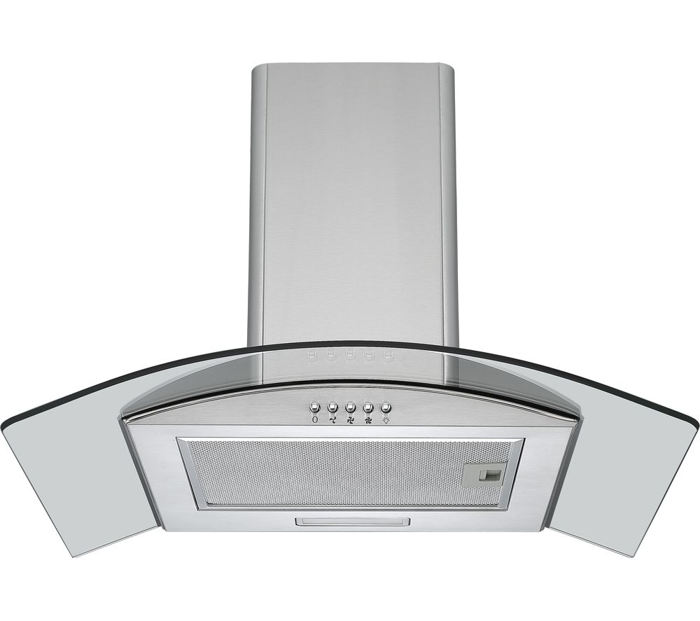 LOGIK L60CHDG17 Chimney Cooker Hood