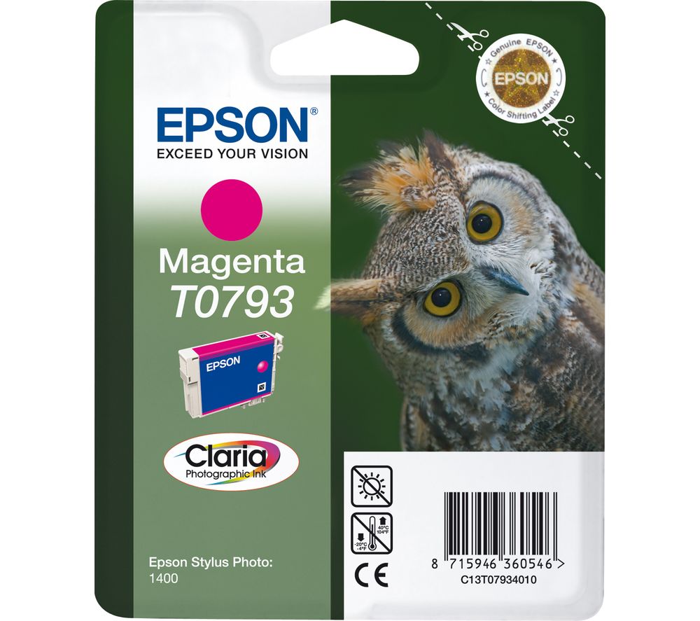 EPSON T0793 Owl Magenta Ink Cartridge review