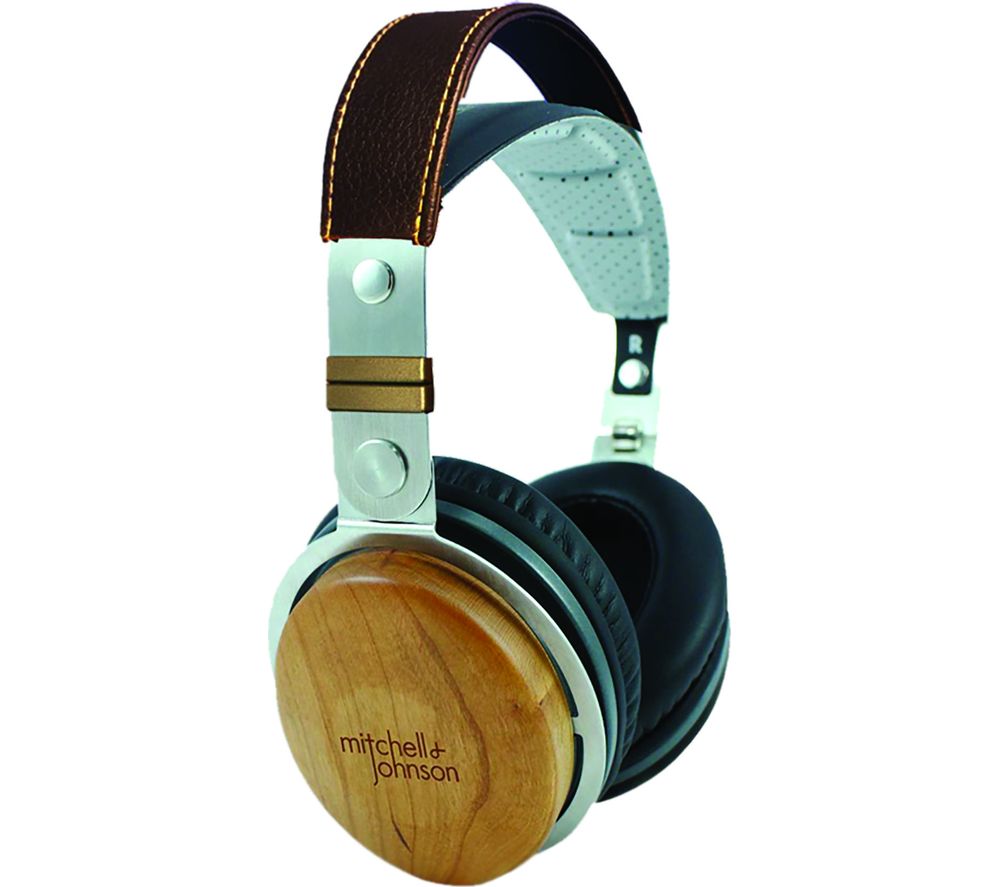 M&J M&J JP1 DJ Headphones – Black Wood, Black