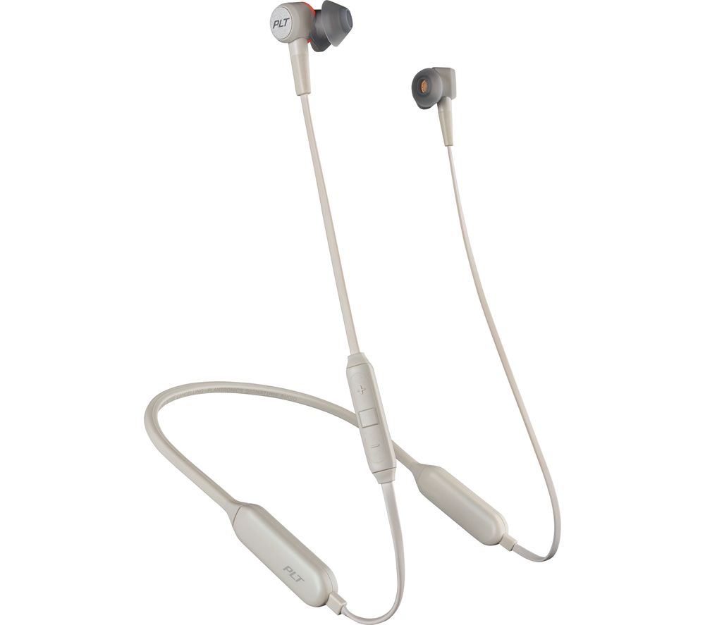 PLANTRONICS Back Beat Go 410 Wireless Bluetooth Noise-Cancelling Headphones – Bone