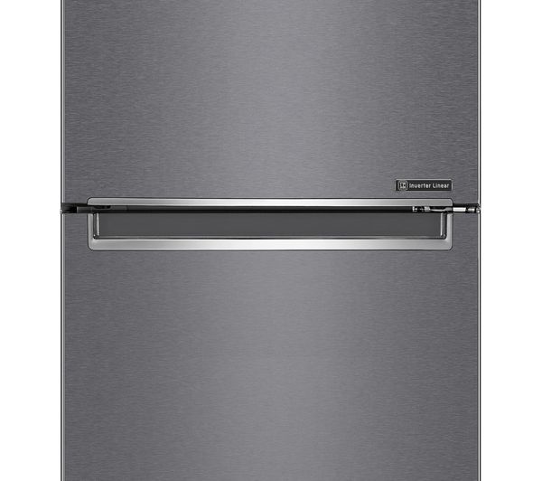 Buy LG GBB61DSJEN Fridge Freezer - Silver, Fridge freezers